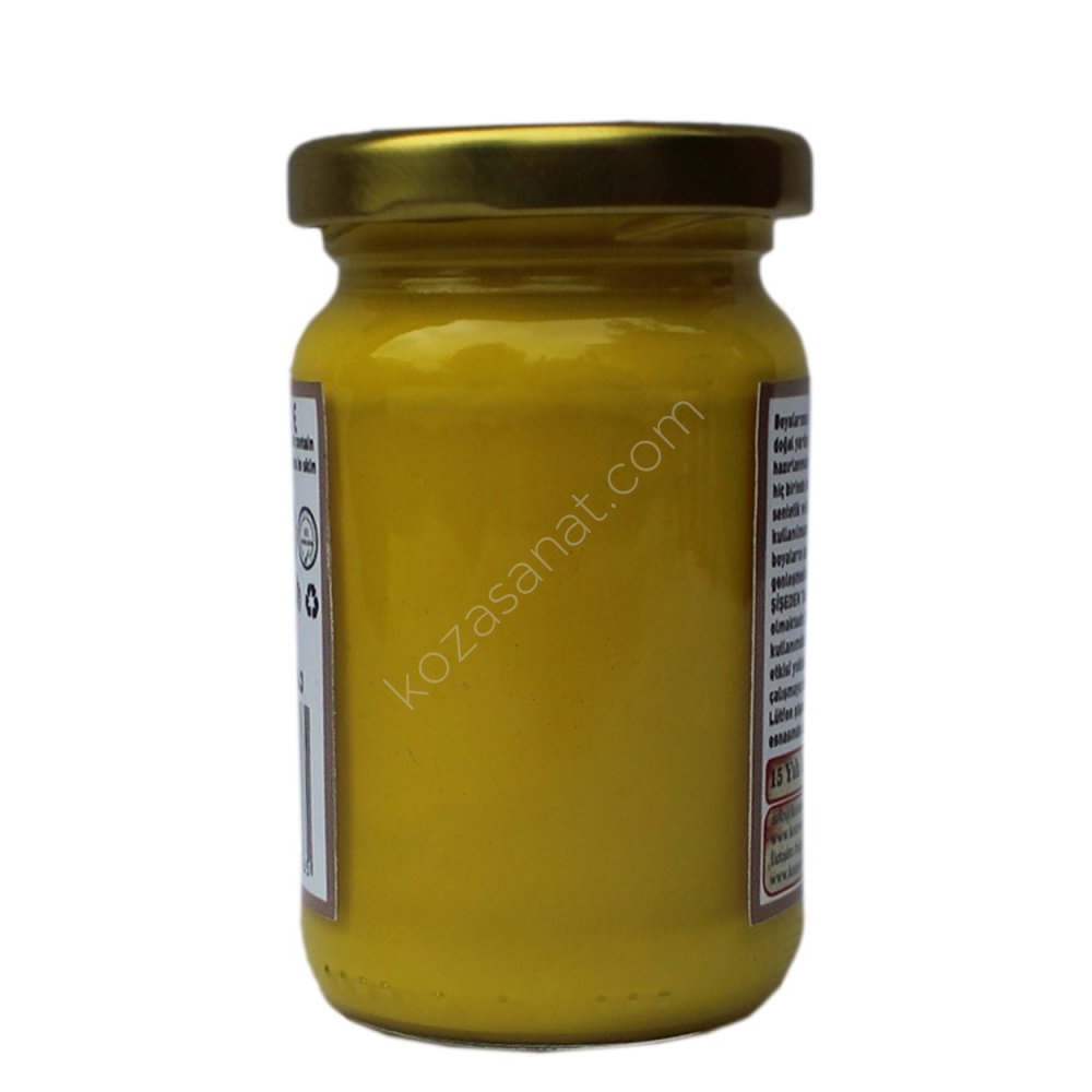 Ebru Boyası Ezilmiş Pigment Sarı 105 cc - GLN - 202