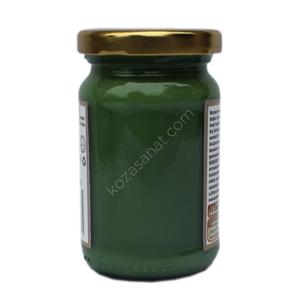 Ebru Boyası Ezilmiş Oksit Yeşil 105 cc - GLN - 610