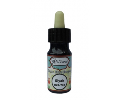 Ebru Boyası Siyah Damlalıklı 30 ml - HZR - 760